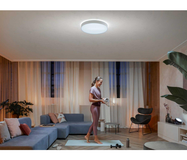 Philips Hue White ambiance Lampa sufitowa Enrave XL (biała) - 726808 - zdjęcie 8